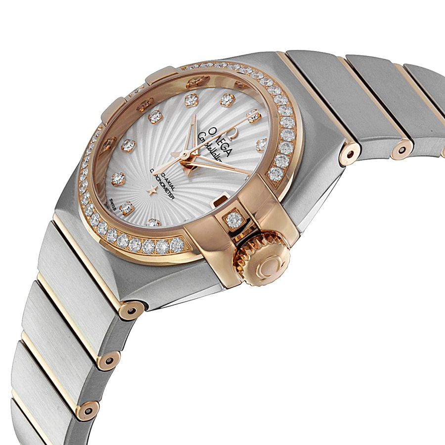fake-omega-constellation-mother-of-pearl-diamond-dial-ladies-watch