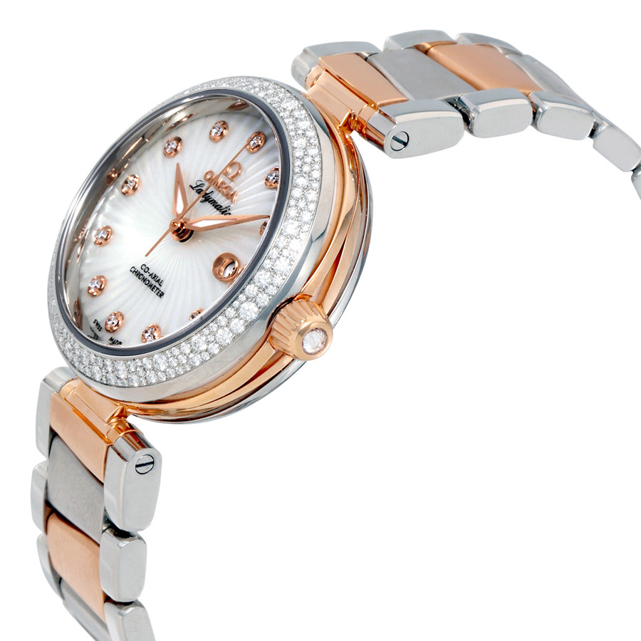 Omega De Ville Ladymatic Co-Axial Copy Watches With A Calendar