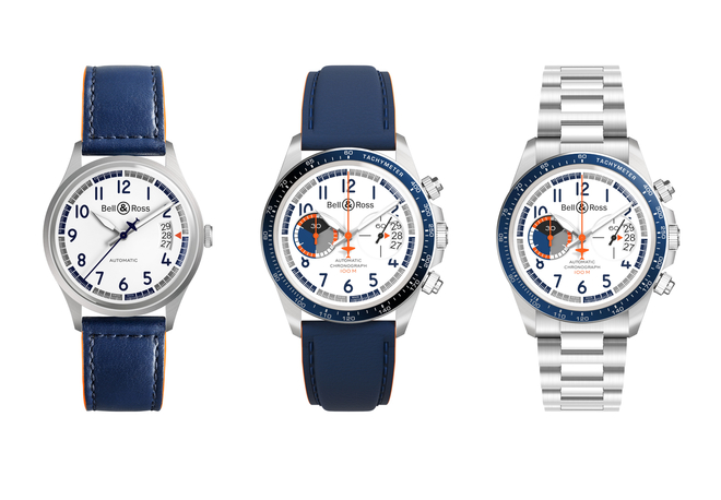Wearing these fake Bell & Ross Racing Bird watches are just like flying in the sky.