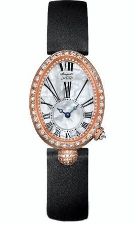 Whether for the dazzling diamonds or the precious rose gold, this replica Breguet watch deeply attracted a lot of ladies.